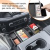 TACOBRO Front Center Seat Headrest Organizer Compatible with 2011-2023 2024