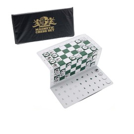 WE Games Mini Magnetic Chess Game - Portable Trifold Travel Chessboard, Perfect Travel Chess Set for Adults, 8 in.