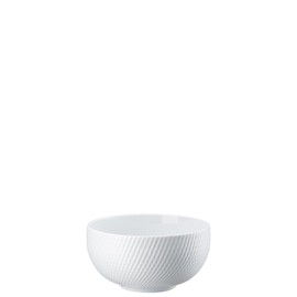 Blend White Bowl 14 cm, 0.73 L Relief 3: Crossing