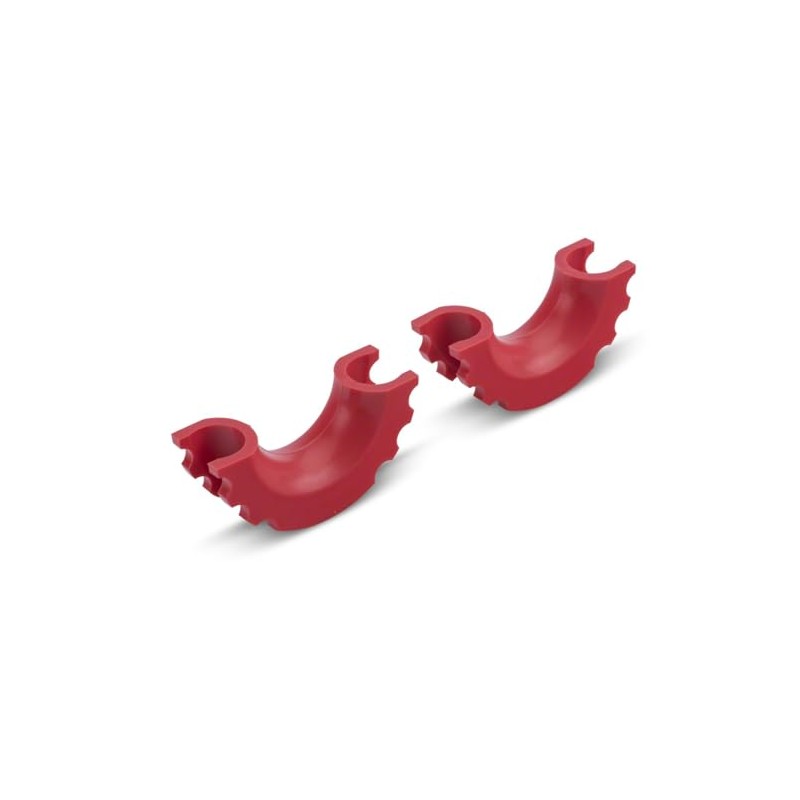 Redrock 3/4-Inch D-Ring Shackle Isolators; Red