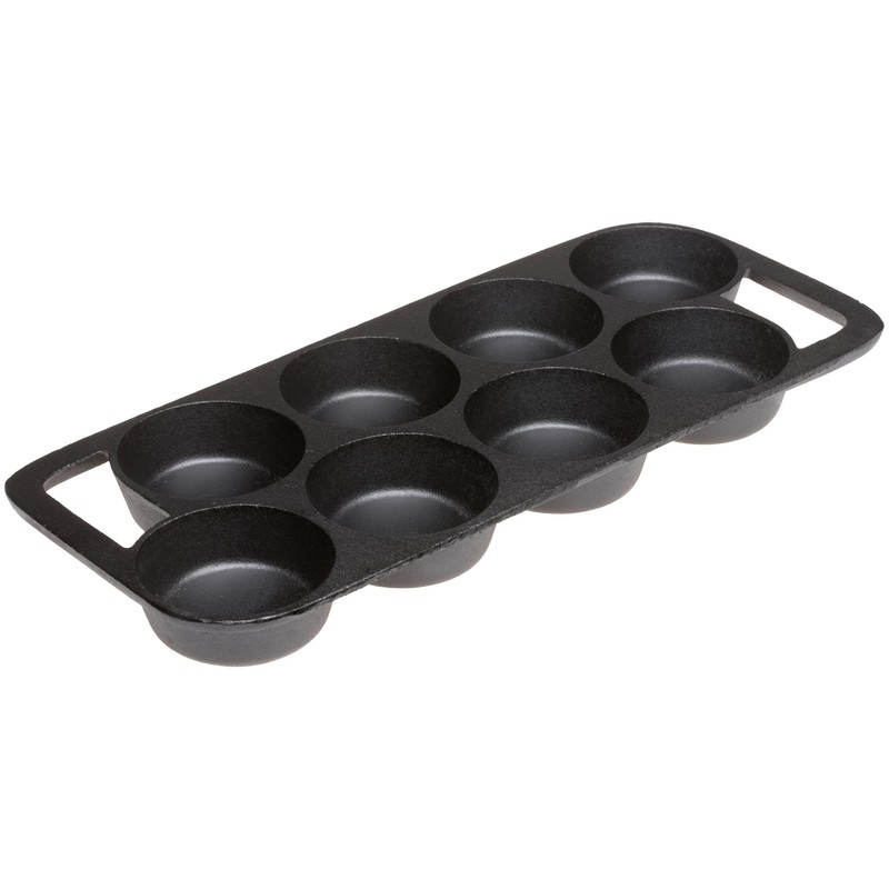Old Mountain Pre Seasoned 10143 8 Impression Biscuit Pan, 15