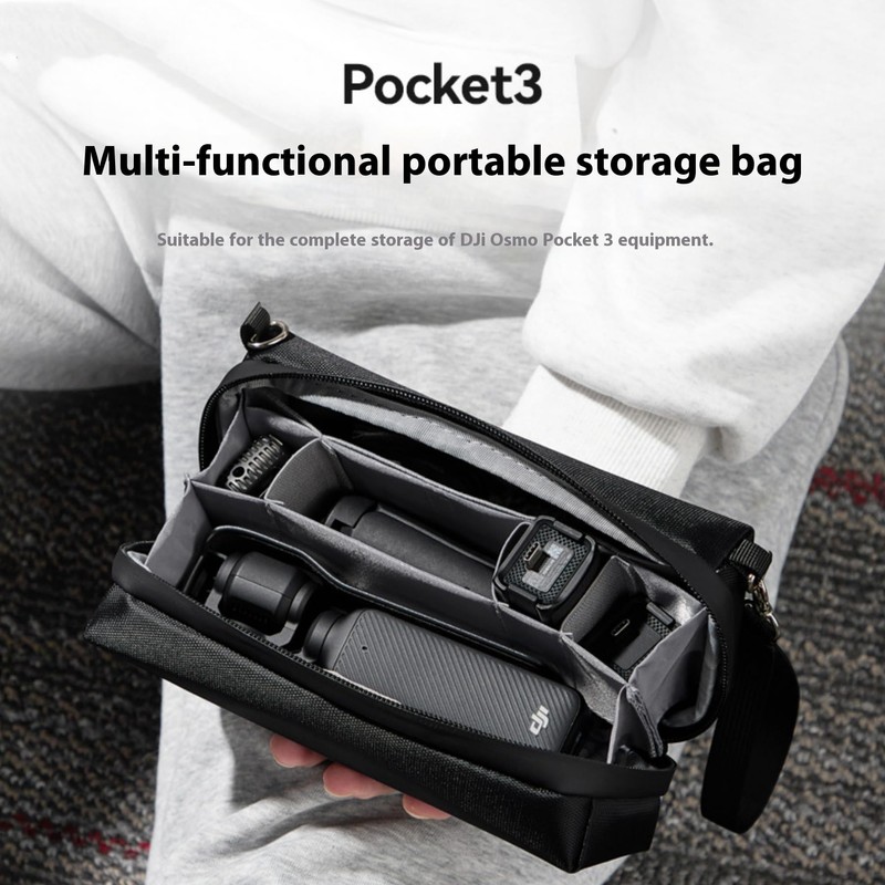 Carrying Bag for Osmo Pocket 3, Protective Dustproof, Splashproof Shock,