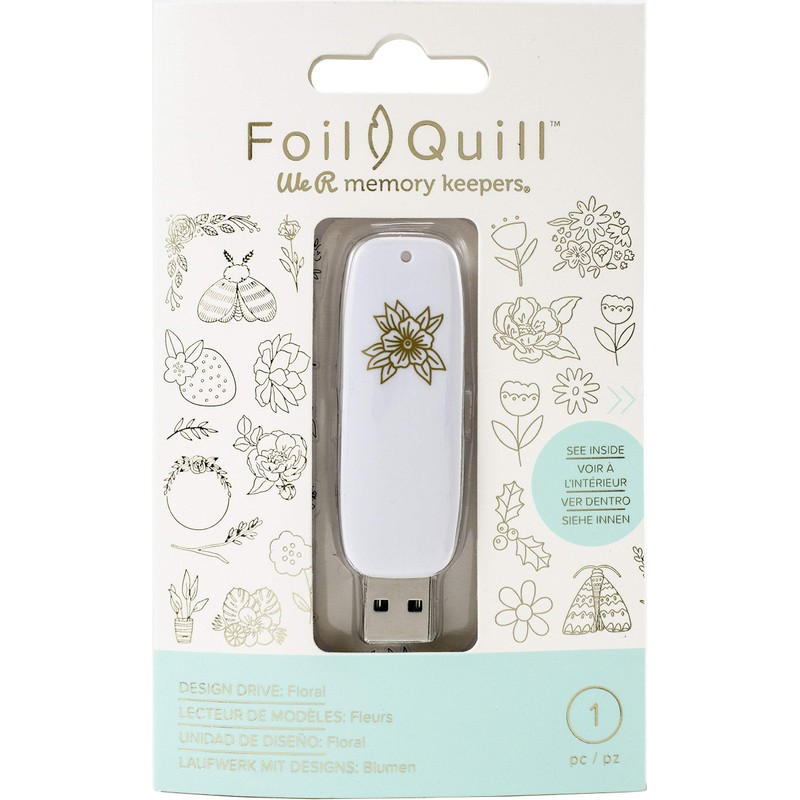 FOIL QUILL USB Drive Floral