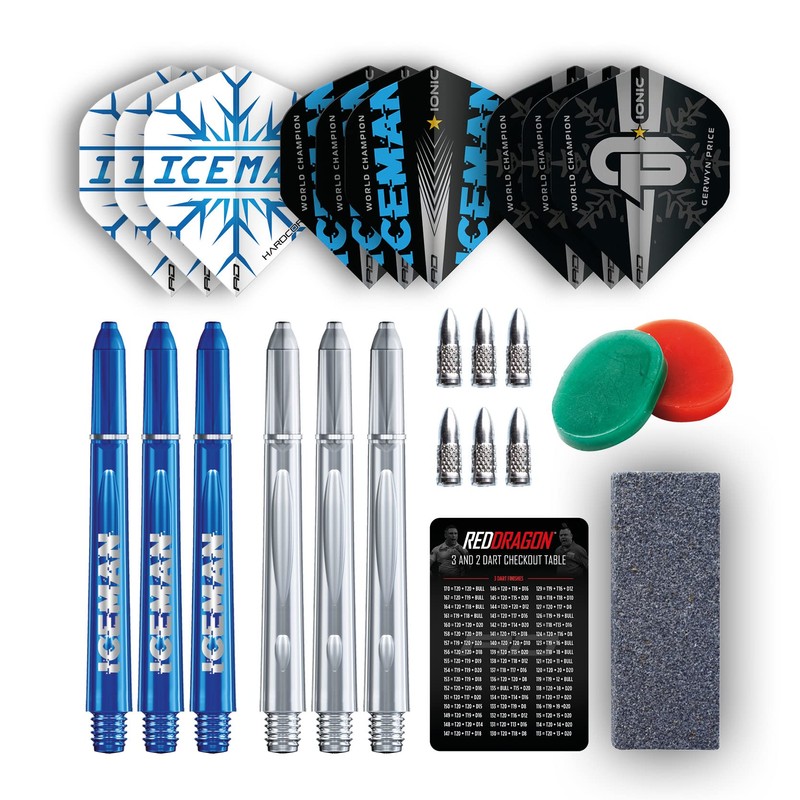 RED DRAGON Gerwyn Price Iceman Optima Accessory Pack