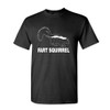 Fart Squirrel - Skunk Animal - Mens Cotton T-Shirt, L,
