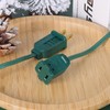 Leymays Green Extension Cord 6 FT - 2 Prong Outdoor