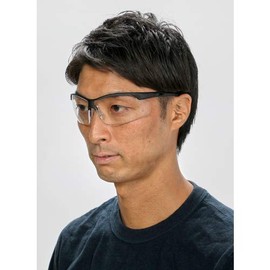 TRUSCO Double Eye Notebook Protective Glasses Clear