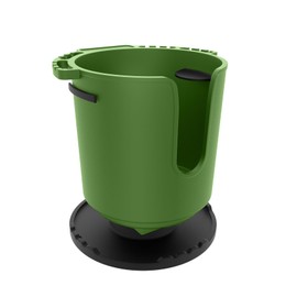 EUPHENG Multi-Functional SUP Paddle Board Cup Holder Non-Slip Design Lure Holding Tool Storage 2 Sizes Drink Holder for Inflatable Paddle Board Accessories (Green M)