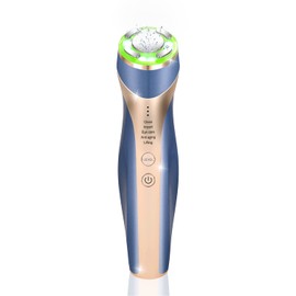 MiSMON High Frequency Facial Machine, 5 in 1 Mutifunctional Facial Massager Skin Tightening Light Theraphy Machine for Face
