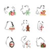 WDYJMALL Christmas Cookie Cutters 9-Pc Set - Candy Snowflake Sleigh