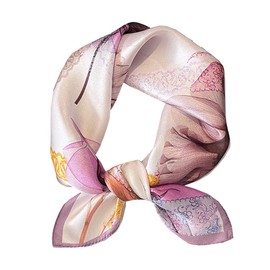 KOOYOL Women's Silk Neckerchief, Silk Scarf, Women's Scarf, Silk Scarf, Neckerchiefs, A#