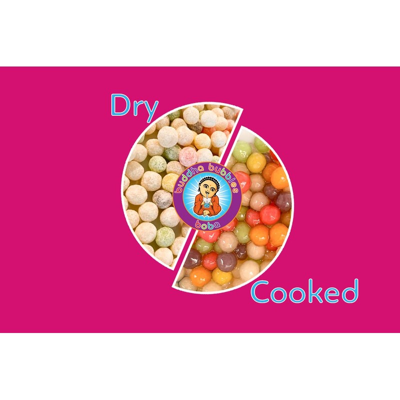 Premium TARO Boba Tea Real Tapioca Pearls Ready in 3