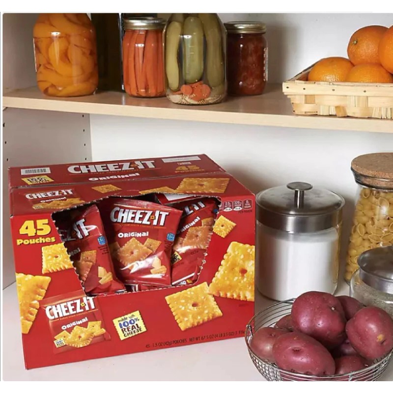 Cheez-It Original Baked Snack Crackers 1.5 oz., 45 pk.