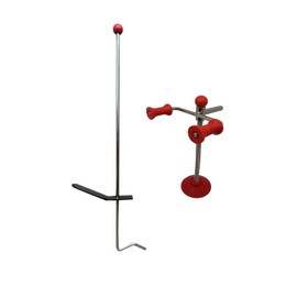 15" Steering Wheel Lock for Alignment Steering Wheel Holder and 29.5” Car Brake Pedal Depressor