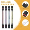 PATIKIL 12 Pcs Spinning Pen, 0.5mm Gel Pens Black Ink