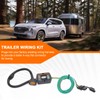 CARROFIX Custom Fit Vehicle Wiring Harness with 4-Way Flat Trailer