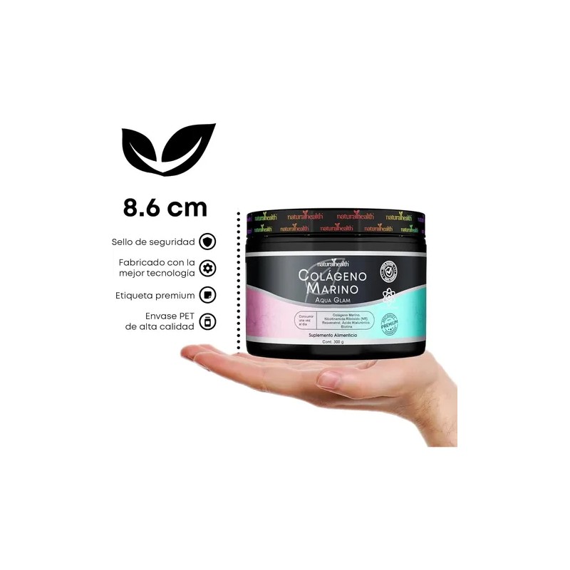 Natural Health Colageno Marino 300 G En Polvo Sfn