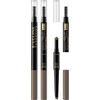Eveline Cosmetics Brow Styler Multifunctional Eyebrow Pencil 3-in-1 No. 02