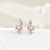 VONALA Axolotl Leverback Earrings for Women 925 Sterling Silver Cute