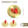 Crash Cymbals, Pack of 2 15 cm Brass Hand Cymbals,