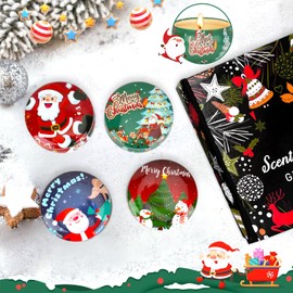 Christmas Gifts,Scented Candles Gift Set for Women, 4 Pack Aromatherapy Candles for Home Scented, Natural Soy Wax Candles Gift Set for Birthday, Mother's Day, Christmas, Valentine's Day