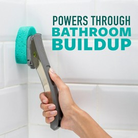 Scotch-Brite Swift Scrub Tub & Shower Wand Refills, Ideal for Bathroom Buildup, Glass Door, Shower and Bath Cleaner, Soap Scum Remover, 2 Wand Refills