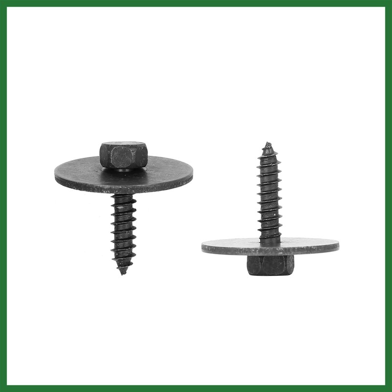 Motoforti 24pcs Engine Undertray Clips Screws Under Cover Splashguard Rivets