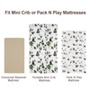 david's kids 3 Pack Mini Crib Sheets, Ultra Soft Comfy