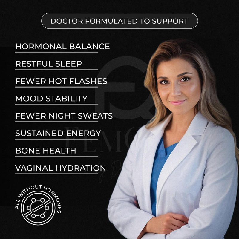 FemQuo by Dr. Honey Menopause & Perimenopause Support for Women
