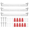 PATIKIL 140mm (5.5") Universal Light Fixture Mounting Bracket Kit, 3