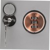 jojofuny 2pcs Cabinet Lock Combination Password Secure Metal Lock for