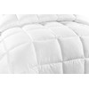 MEDIUM WARMTH White Down Alternative Comforter With Space Saver Storage