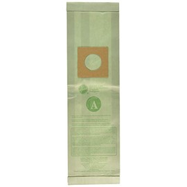 Hoover Vacuum Cleaner Bags for Upright Vacs, Pack of 3, White-Green, Type A, Part # 4010001A, Hoover Vacuum Bags Refill