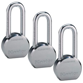 Master Lock - (3) High Security Pro Series Keyed Alike Padlocks 6230NKALH-3 w/BumpStop Technology