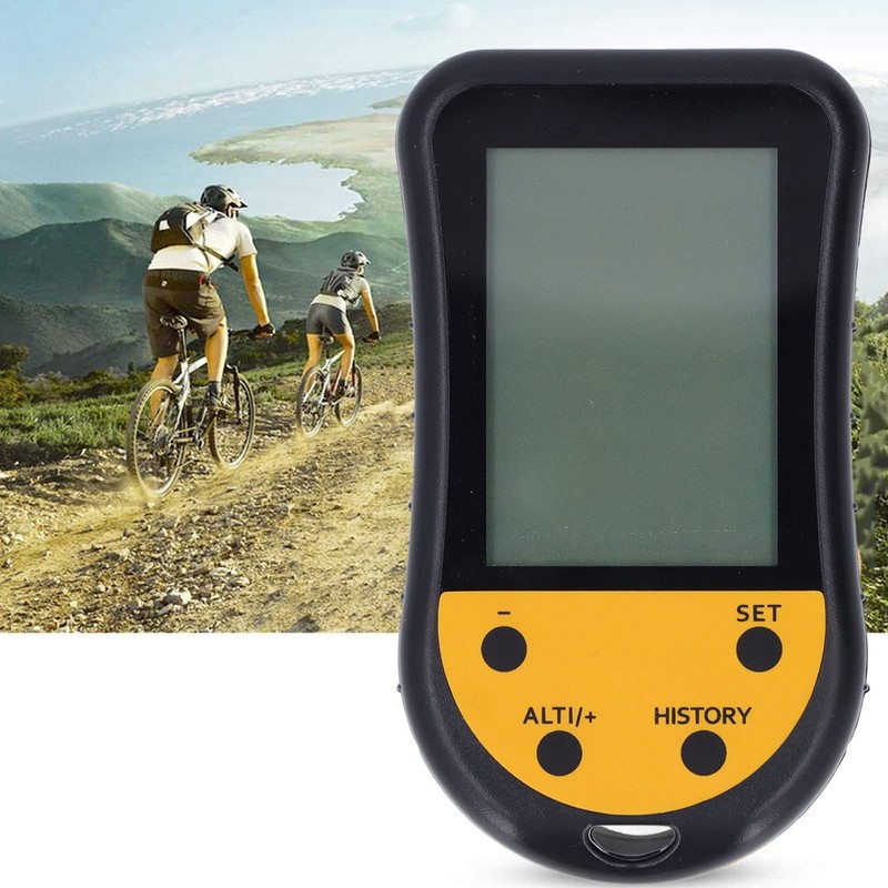 Digital Altimeter Barometer, LCD Backlit Display Altimeter Portable Handheld Weather