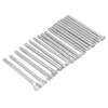 20Pcs Leather Stamping Tools Different Patterns High Hardness Anti Rust