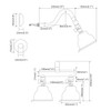 HAOXIN Double Shower Head with Manifold Shut-Off Valve and Shower