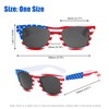DOOVID Bat Novelty Sunglasses Flame Rimless Sunglasses Women Men Party