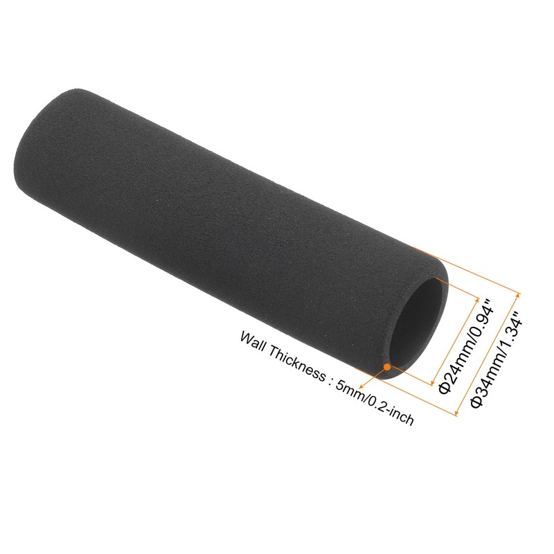 QUARKZMAN 2 x 116 mm pipe insulation foam, diameter 24
