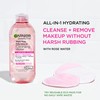 Garnier SkinActive Micellar Water with Rose Water and Glycerin, Facial