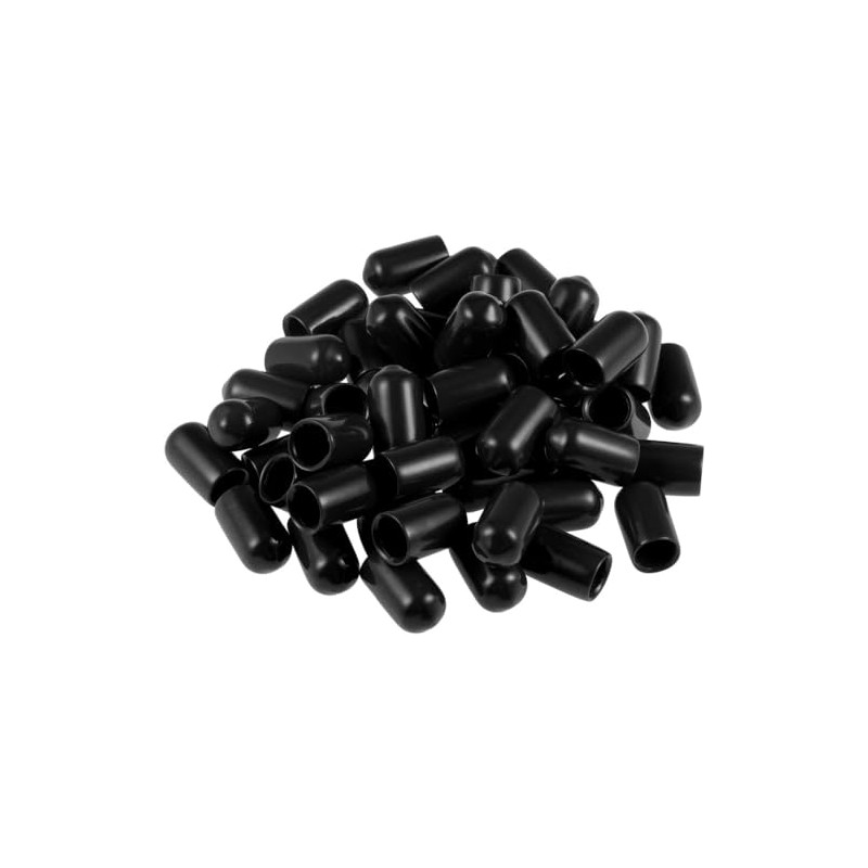 MACHSWON 7.5mm Rubber End Caps Vinyl Round End Cap Cover