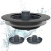 Hibbent Kitchen Sink Plug, Kitchen Sink Strainer and Stopper Combo,