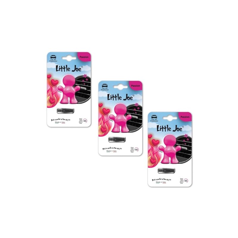 3er Pack Little Joe Lufterfrischer fürs Auto zur Montage an