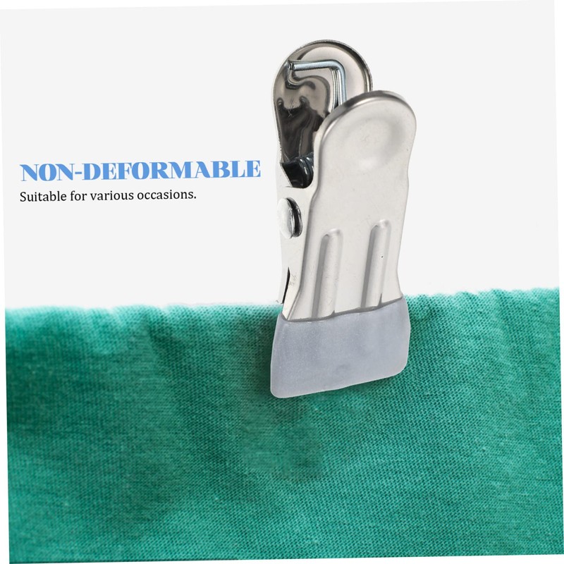 NOLITOY 30pcs Stainless Steel Pool Cover Clips Winter Above Ground