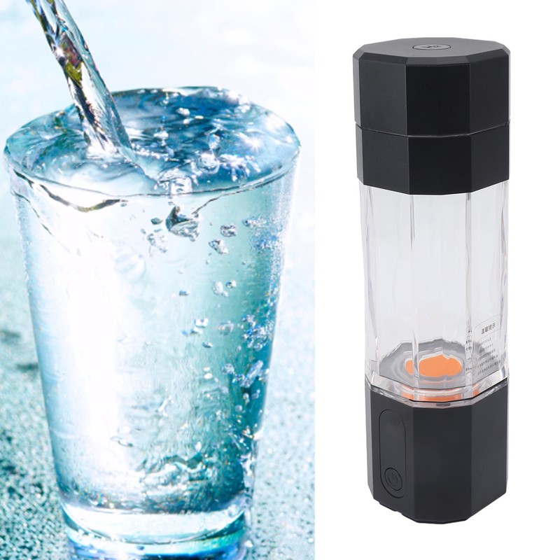 Hydrogen Water Bottle 208ml Rechargeable Portable Hydrogen Water Generator 1600mAh