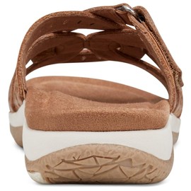 Earth Women's Sassoni Slide Sandal, Cognac, 8.5 M US