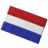 The Netherlands Flag Embroidered Holland National Emblem Dutch Iron On
