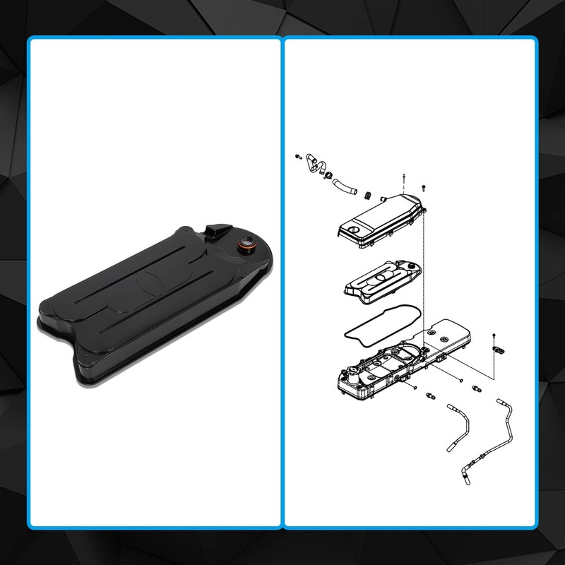 6.7 Cummins Crankcase Ventilation Filter Compatible With 2008-2021 Dodge Ram