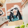 Lantern Press 1000 Piece Jigsaw Puzzle, Black-Footed Penguins Kissing