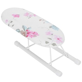 Small Ironing Board, Folding Sleeve Cuffs Collars Ironing Table Space Saving for Home, Craft Room, Travel Use (Flower Pattern 1)